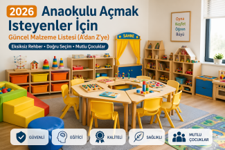 2026 Anaokulu Malzemeleri Listesi (A’dan Z’ye Eksiksiz Rehber)