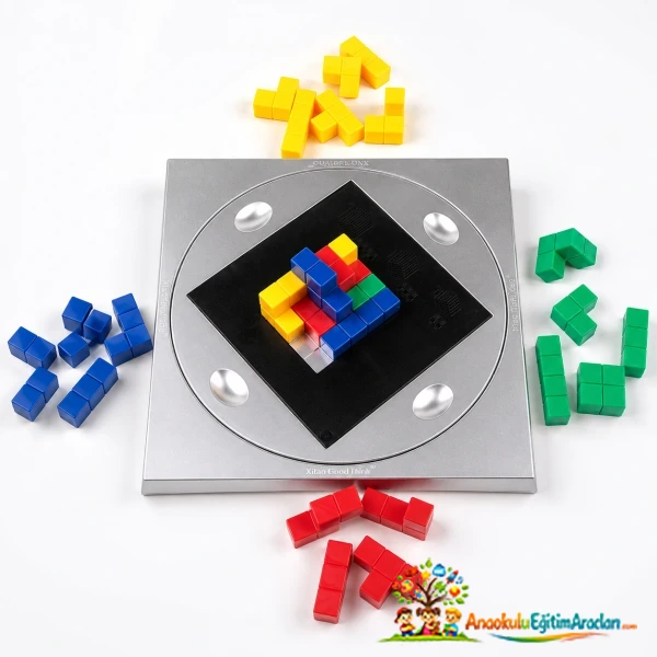3D Magic Square Sihirli Küpler – Çok Oyunculu Strateji ve Zeka Oyunu