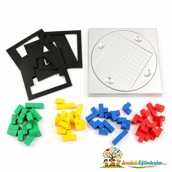 3D Magic Square Sihirli Küpler – Çok Oyunculu Strateji ve Zeka Oyunu