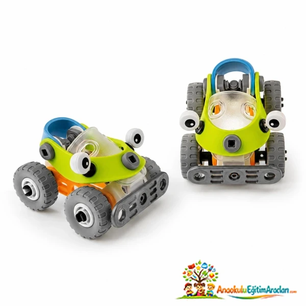 Build & Play 53 Parça DIY Sök Tak Araç İnşa ve Zeka Seti