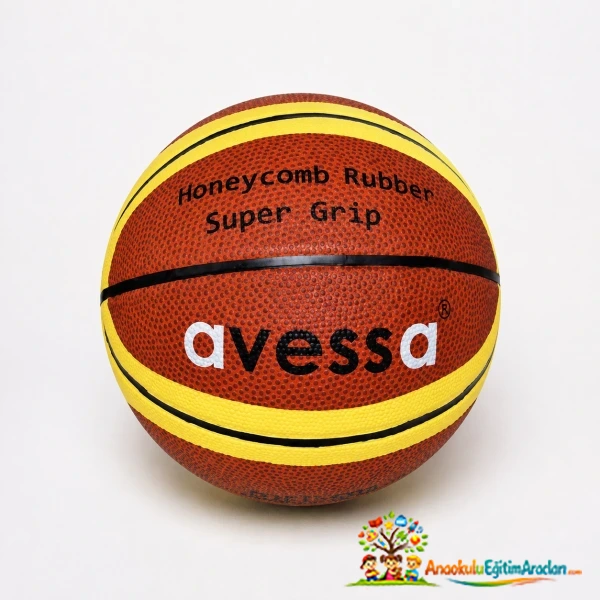 FIBA Onaylı 6 Numara Outdoor Basketbol Topu – Kauçuk 12 Panel