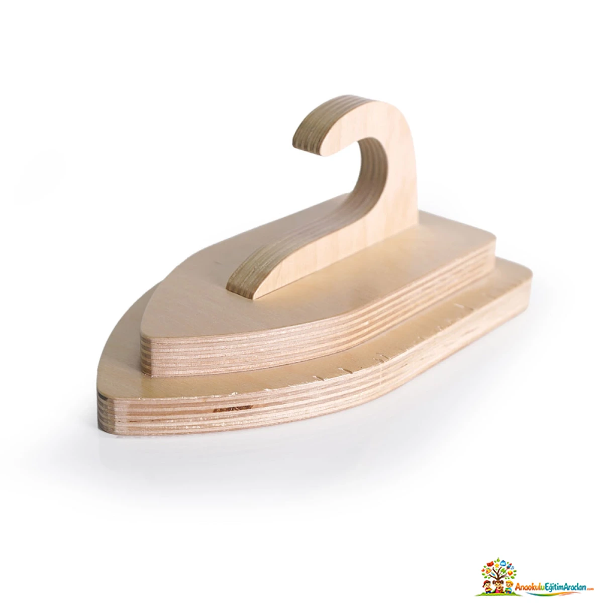 Ahşap Oyuncak Ütü – Montessori Evcilik ve Rol Yapma Oyuncağı