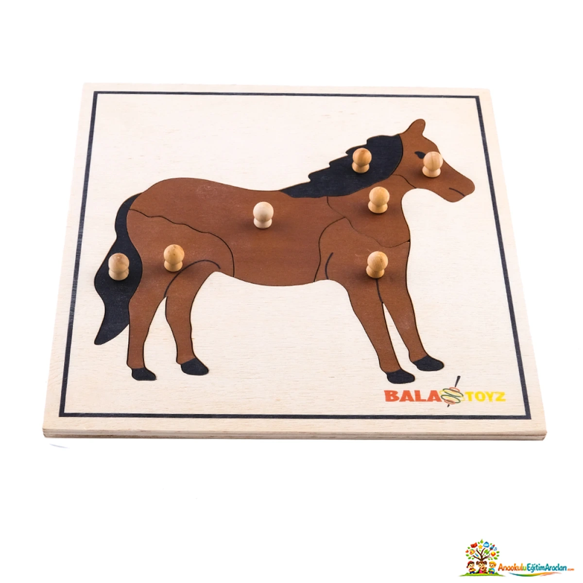 Montessori At Puzzle – Hayvan Anatomisi ve Kozmik Eğitim Materyali ATP-587