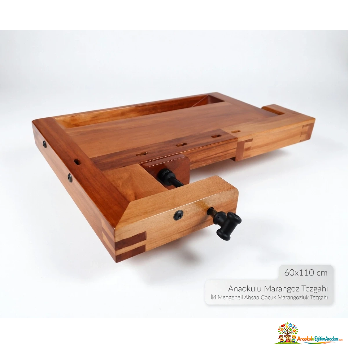 Çocuk Marangoz Tezgahı iki mengeneli 110*60*70 cm