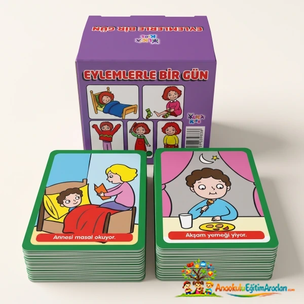 Eylemlerle Bir Gün 112 Kart – 18 Ay+ Günlük Yaşam Eğitim Seti