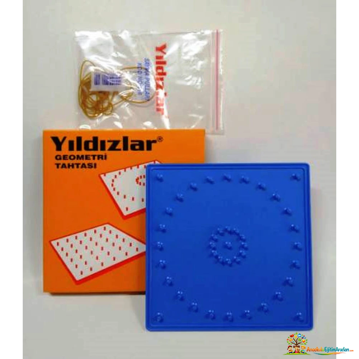 Geometri Tahtası – Çift Taraflı Geometrik Şekiller Eğitim Materyali GEO-739