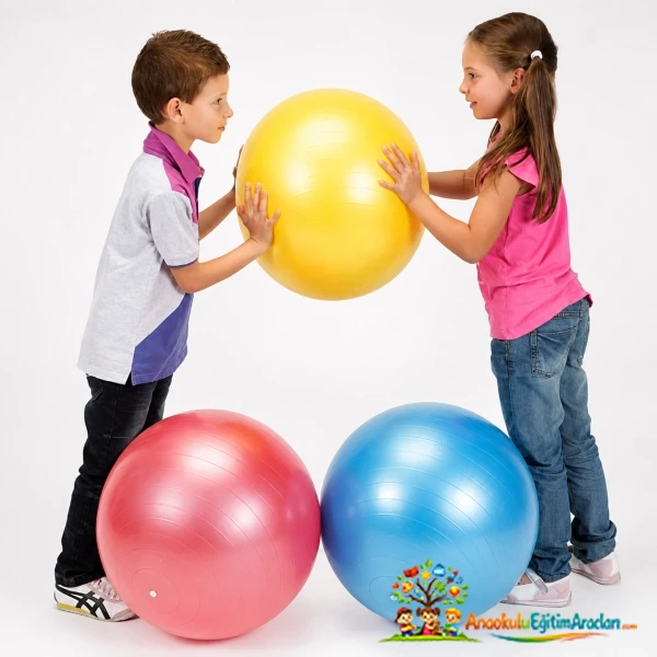 Gymo 19 cm Ritmik Jimnastik Topu – Hobi ve Gösteri İçin