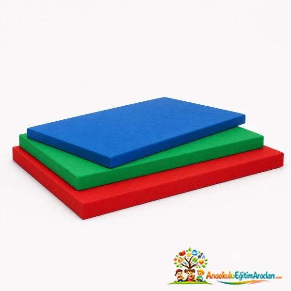 Jimnastik Spor Minderi 120x60x5 cm – Anaokulu ve Kreş İçin Sünger Oyun Minderi