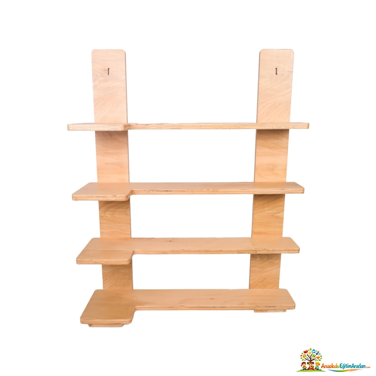 Montessori Kulplu ve Kulpsuz Silindir Standı – Ahşap Düzenleme Standı KSS-761