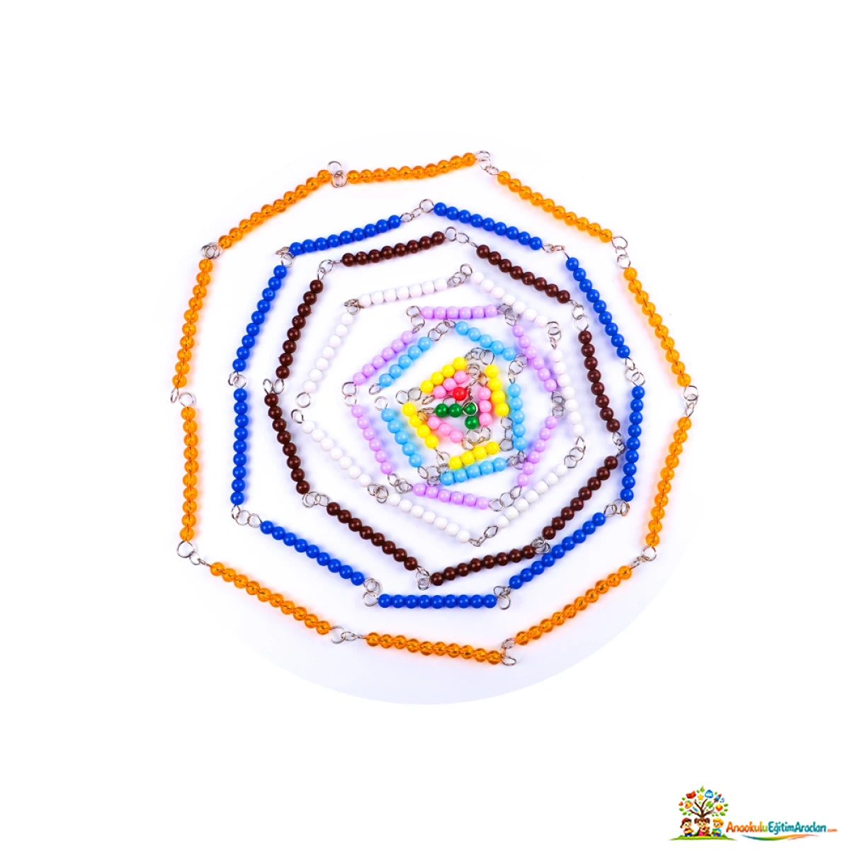 Montessori Boncuk Dizisi – Matematik Boncuk Seti MBD-683