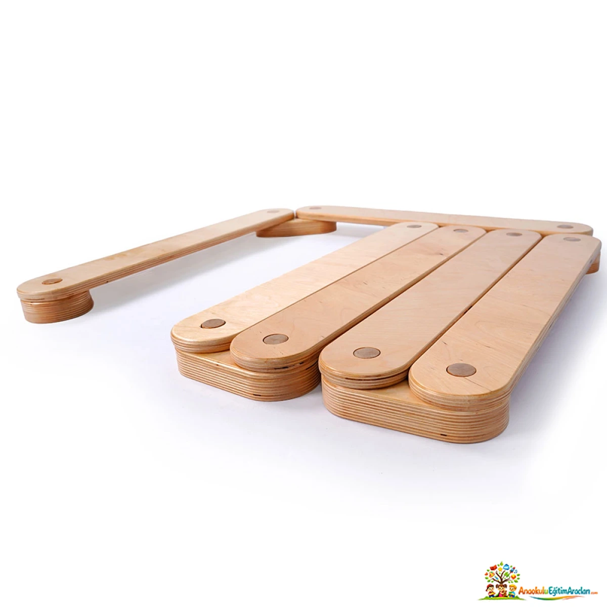 Montessori Denge Yolu 6 Etaplı – 3,6 Metre Denge ve Koordinasyon Parkuru MDY-719
