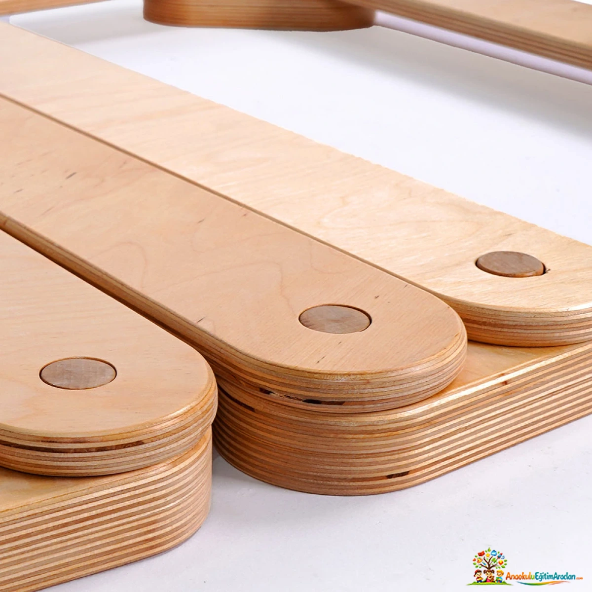 Montessori Denge Yolu 6 Etaplı – 3,6 Metre Denge ve Koordinasyon Parkuru MDY-719