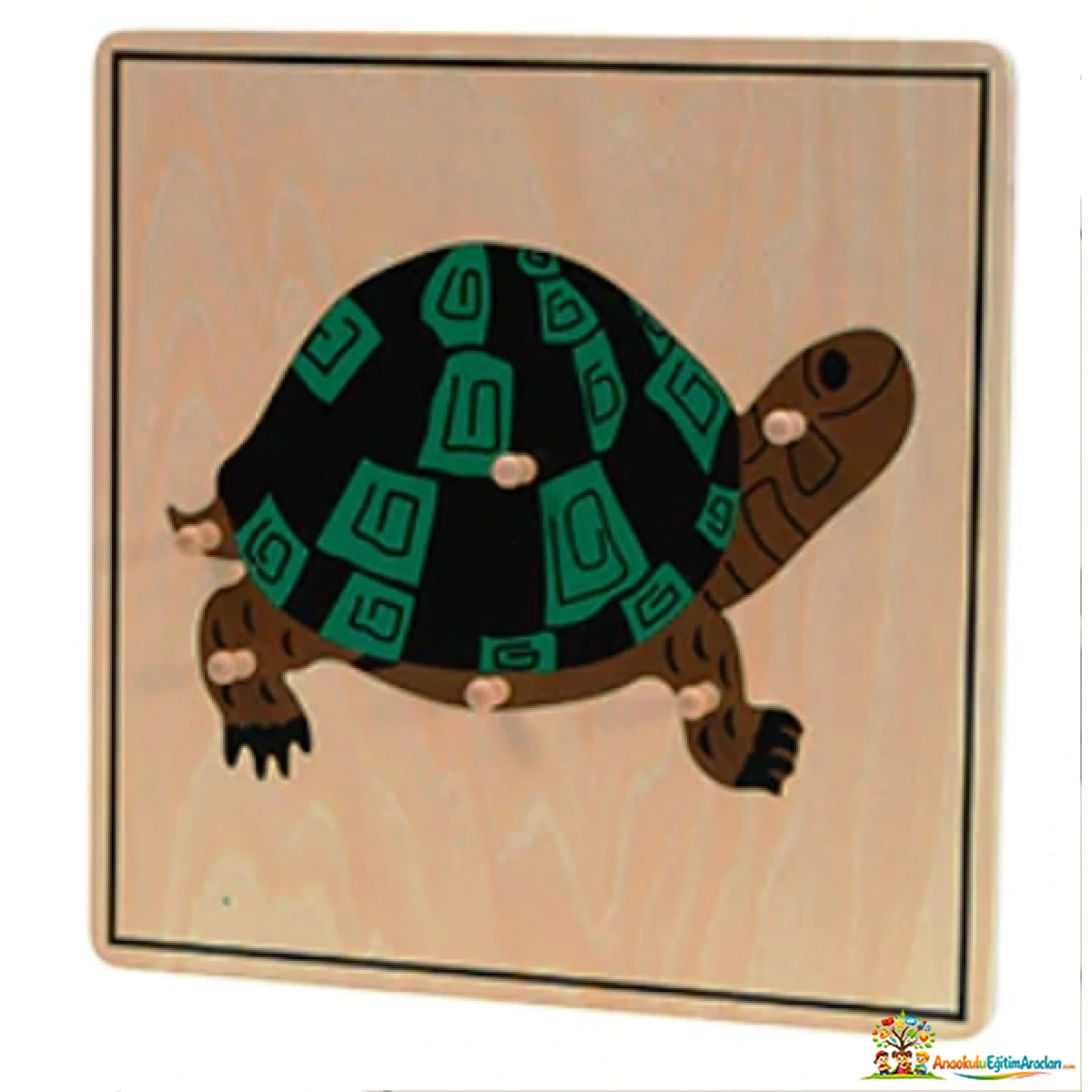 Montessori Hayvanlar 7’li Puzzle Seti – Zooloji ve Kozmik Eğitim Materyali HYP-618