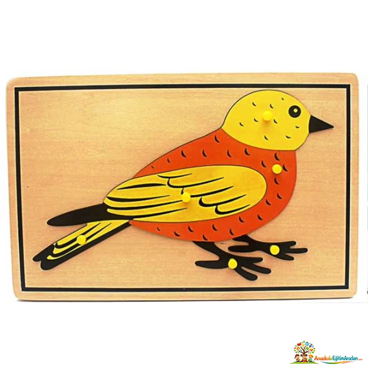 Montessori Hayvanlar 7’li Puzzle Seti – Zooloji ve Kozmik Eğitim Materyali HYP-618