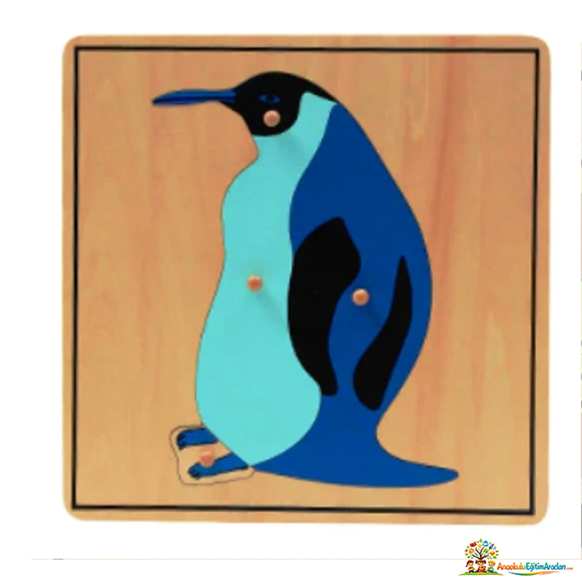 Montessori Hayvanlar 7’li Puzzle Seti – Zooloji ve Kozmik Eğitim Materyali HYP-618