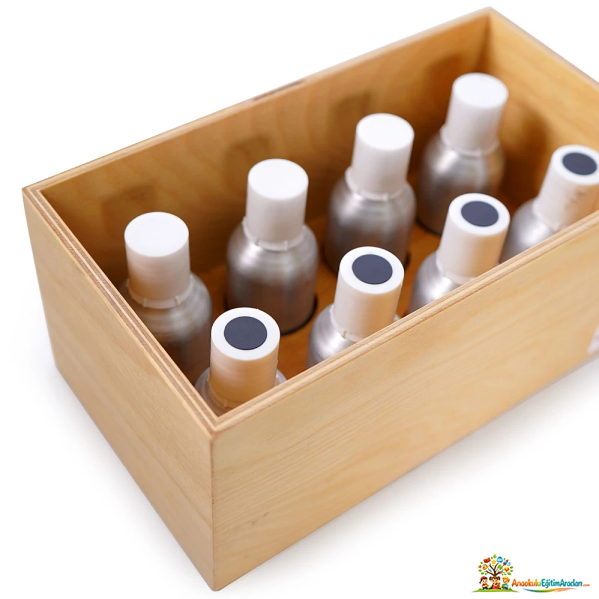 Montessori Duyu Isı Şişeleri – Thermic Bottles Sıcaklık Eşleştirme Seti MIS-642