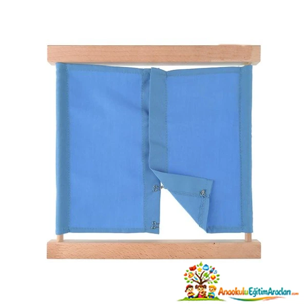 Montessori Kopça Açma Kapama Beceri Çerçevesi 3-6 Yaş