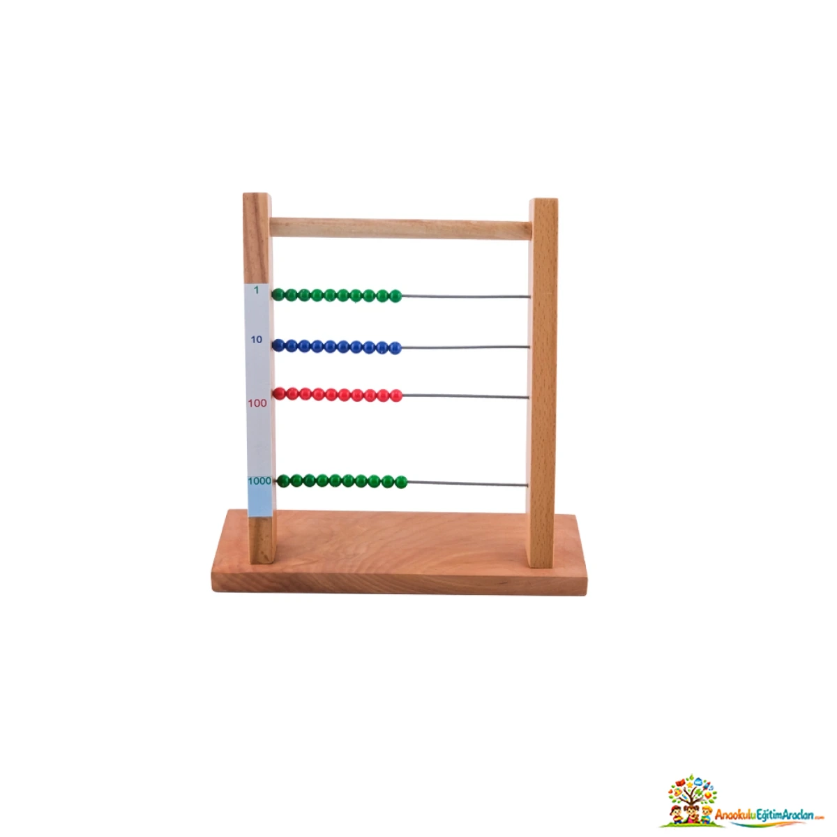 Montessori Küçük İşlem Çerçevesi Abaküs – Basamak Değeri Matematik Materyali KIC-729