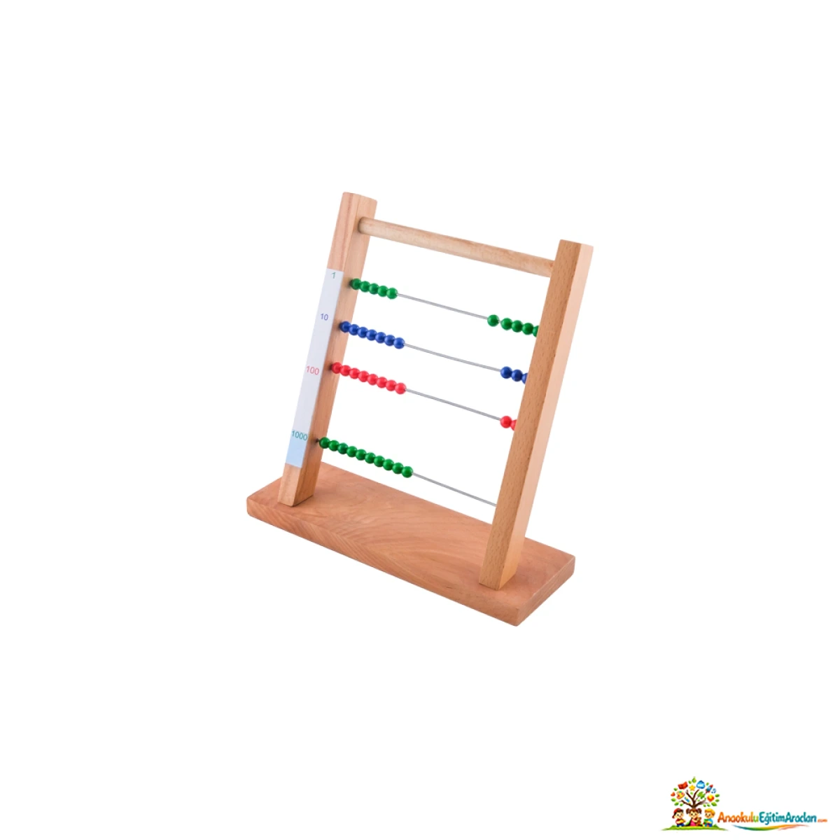 Montessori Küçük İşlem Çerçevesi Abaküs – Basamak Değeri Matematik Materyali KIC-729