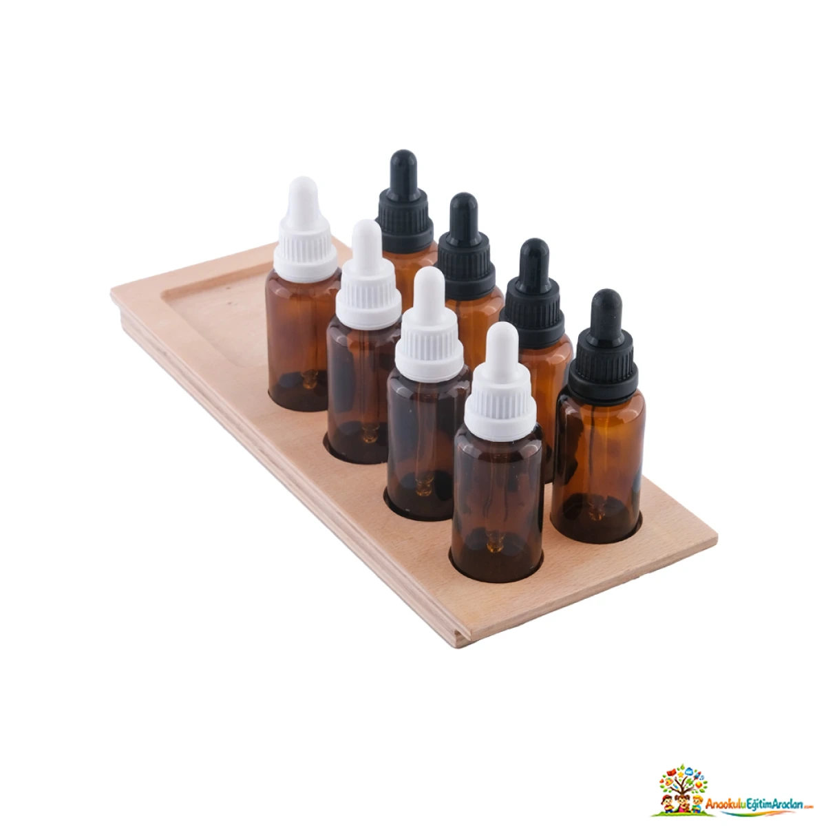 Montessori Tat Şişeleri – Tat Ayırt Etme ve Duyu Materyali TTS-763