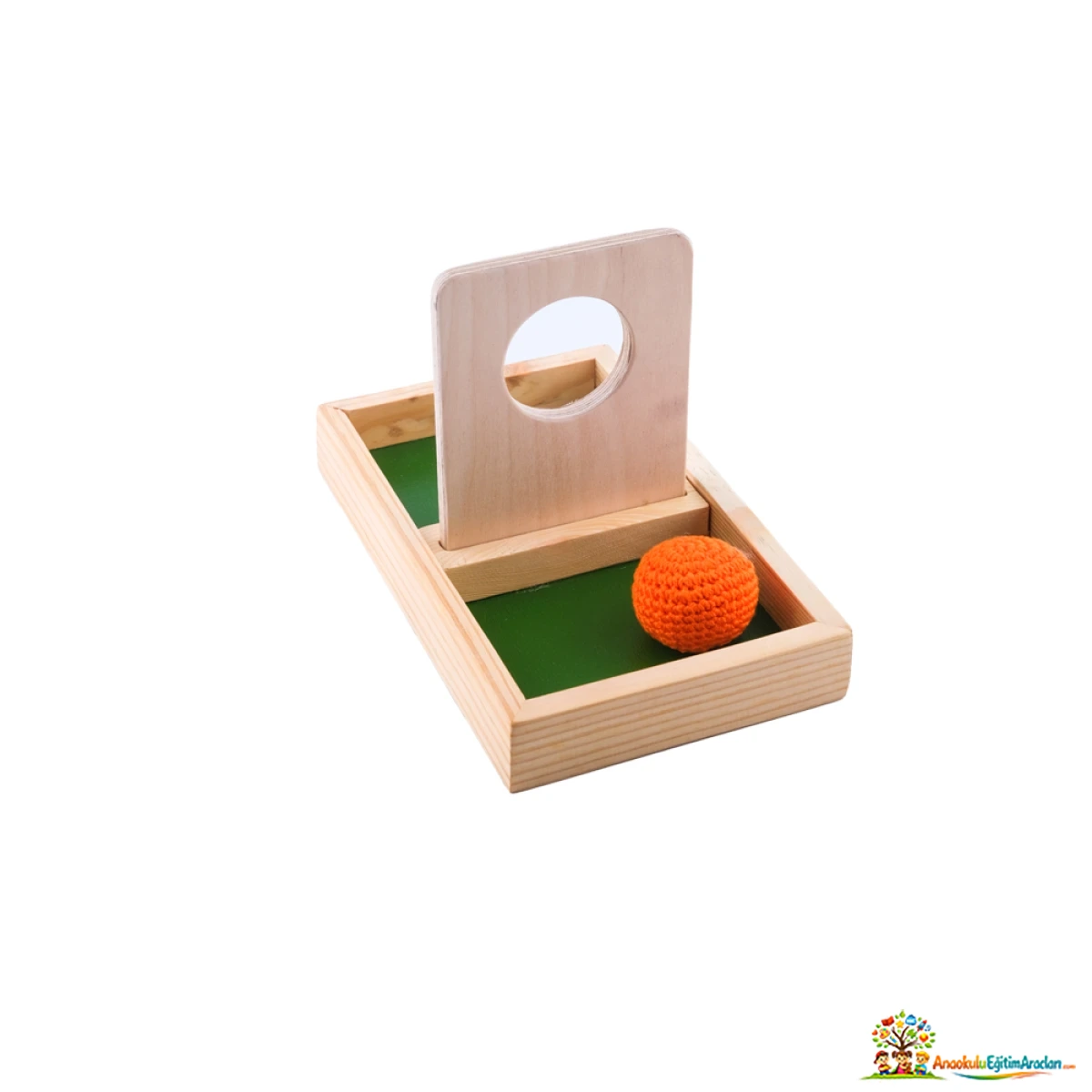 Montessori Toddler Yatay Dokuma Top Geçirme – Duyu ve Koordinasyon Materyali YDT-693