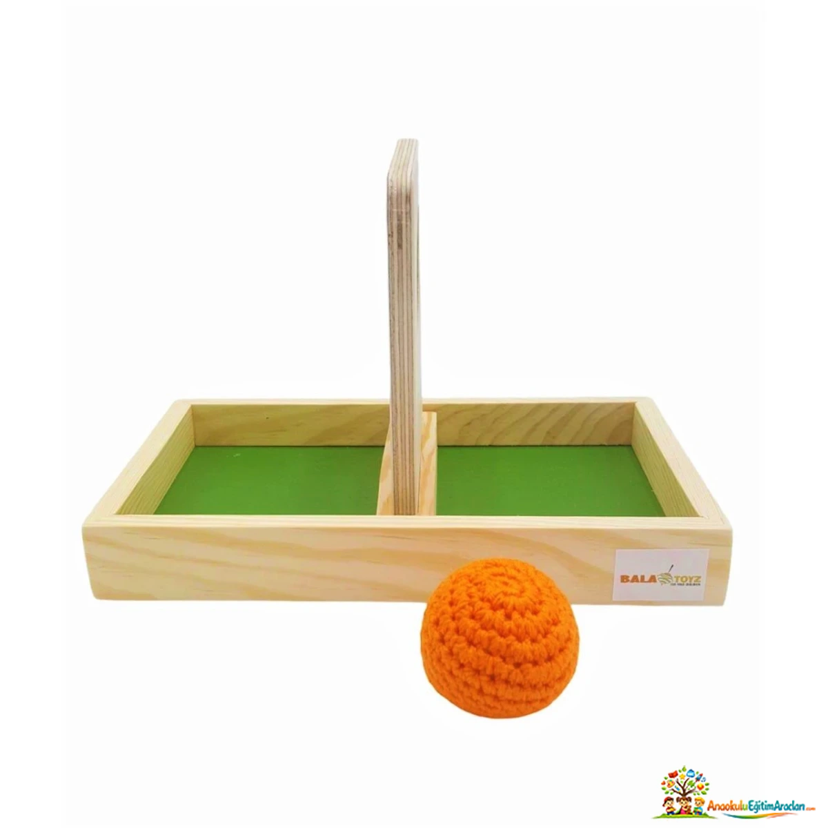 Montessori Toddler Yatay Dokuma Top Geçirme – Duyu ve Koordinasyon Materyali YDT-693