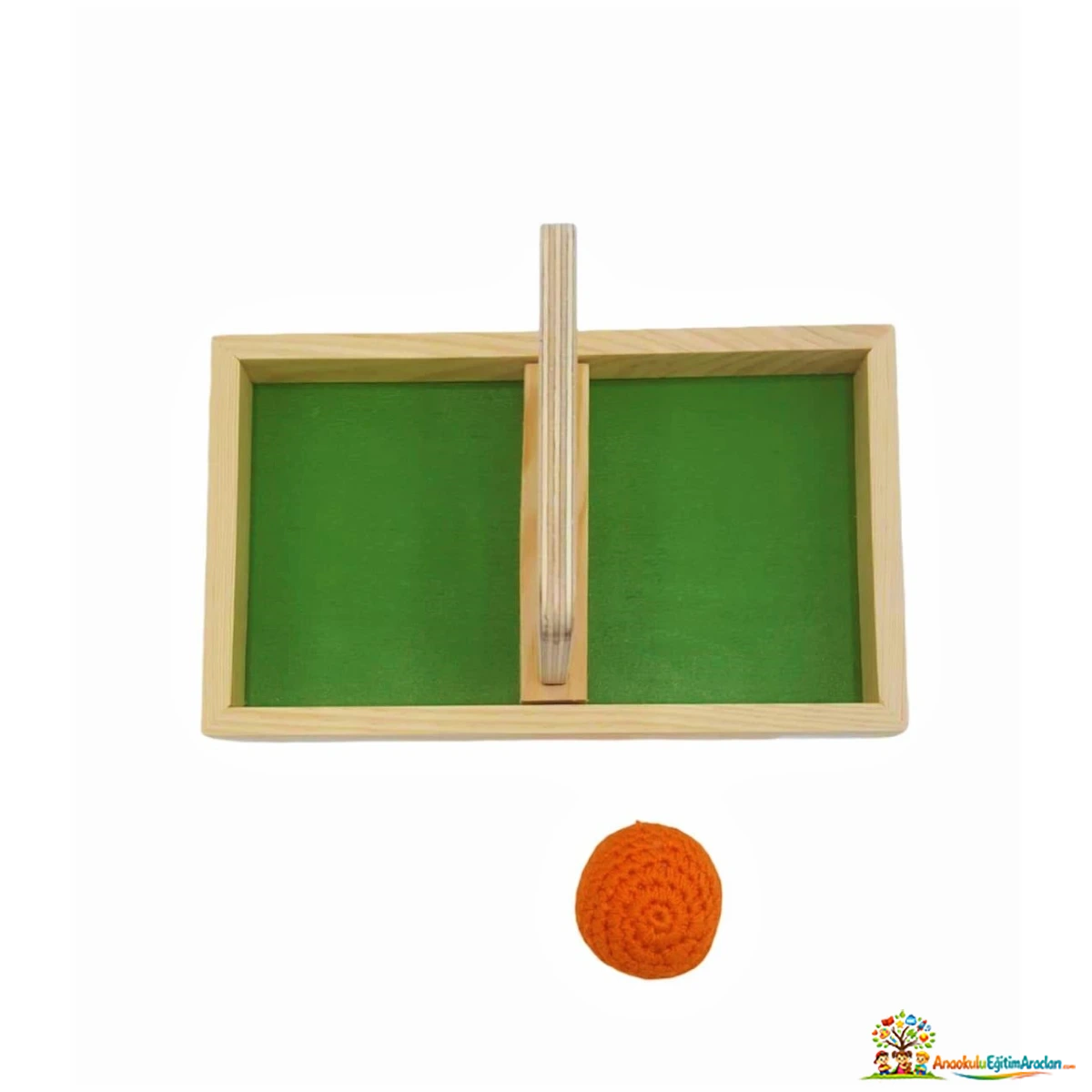 Montessori Toddler Yatay Dokuma Top Geçirme – Duyu ve Koordinasyon Materyali YDT-693