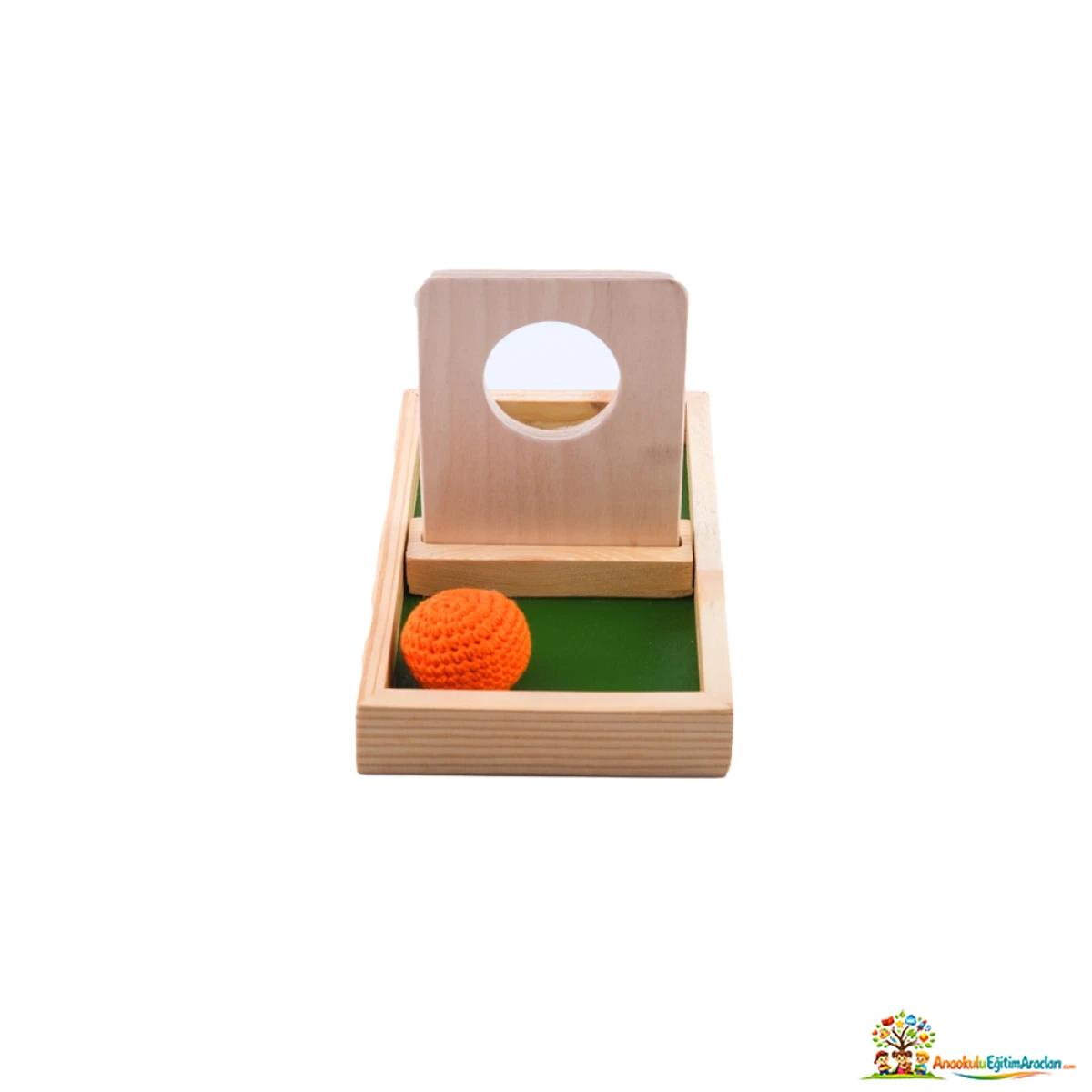 Montessori Toddler Yatay Dokuma Top Geçirme – Duyu ve Koordinasyon Materyali YDT-693