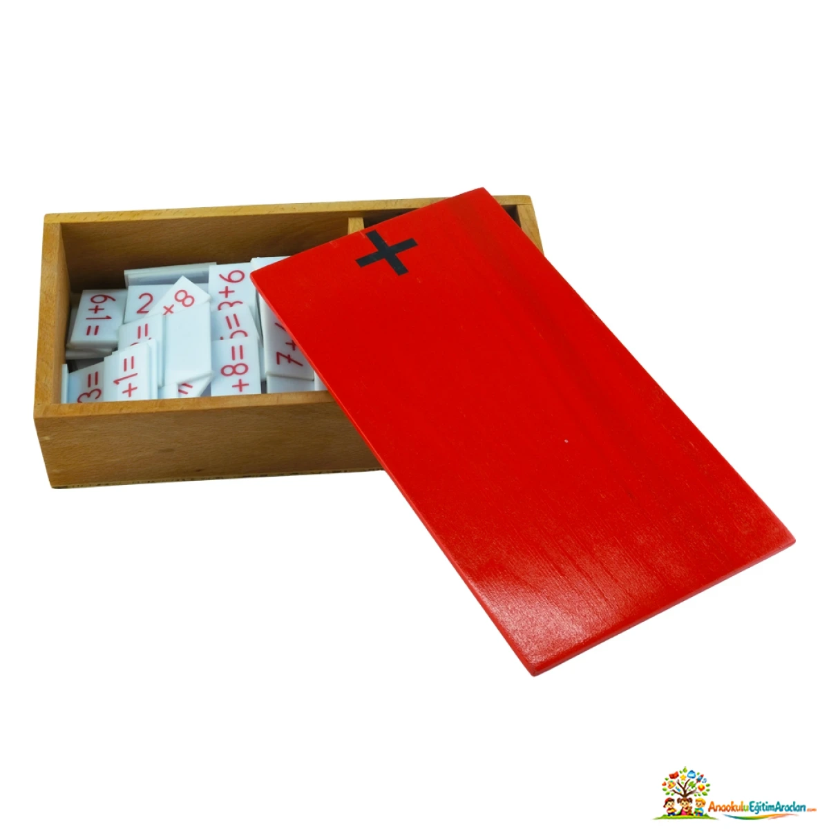 Montessori Toplama Kutusu – İşlem ve Sonuç Eşleştirme Materyali TPK-617