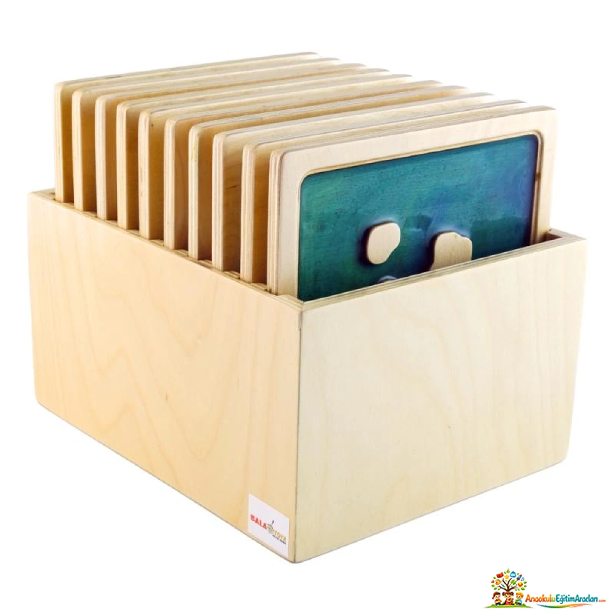 Montessori Coğrafi Oluşumlar Karalar ve Denizler Stantlı – Uygulamalı Coğrafya Materyali CGO-826