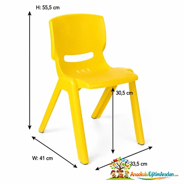 Pilsan Anaokulu Sandalyesi – Ergonomik ve Dayanıklı Çocuk Kreş Sandalyesi