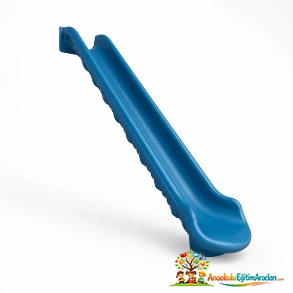 Plastik Düz Kaydırak 200 cm – EN 1176 Uyumlu Park Kaydırağı