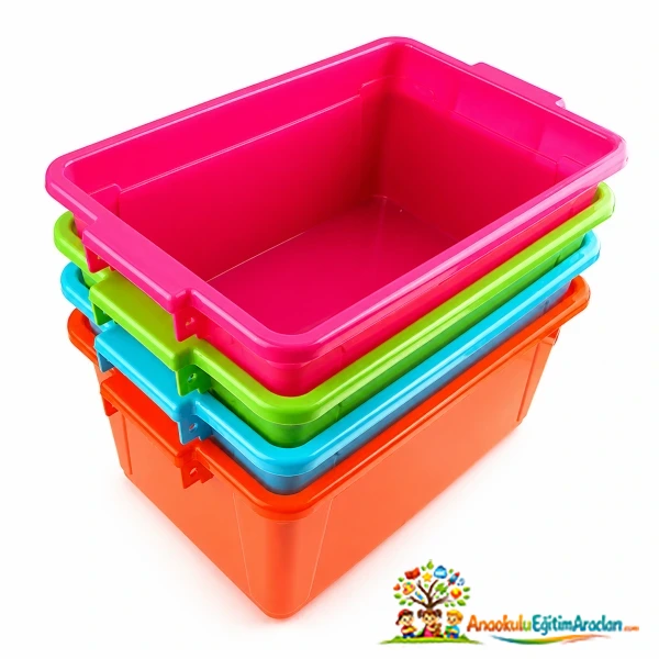 Kapaksız Plastik Saklama Kutusu 8,5 Lt (23x37 cm)