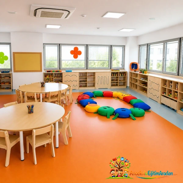 Keşif ve Öğrenme Montessori Anaokulu Mobilya Seti (20 Kişilik)