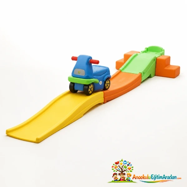 Roller Coaster Süper Sürüş 310 cm Anaokulu ve Kreş Aktivite Oyun Seti