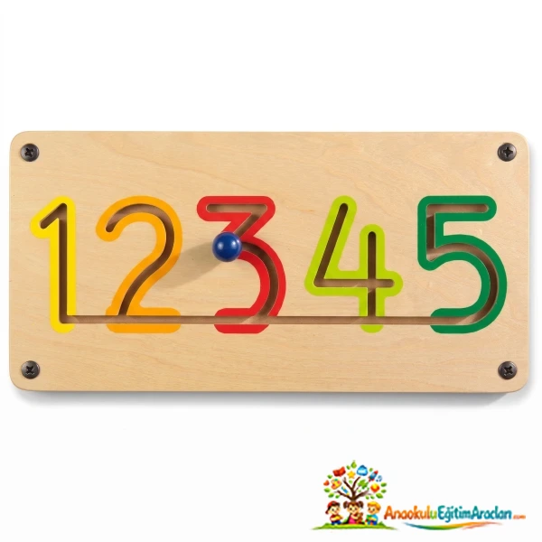 Sayılar 1-5 Eğitici Kanal Çalışması ve Matematik Oyunu