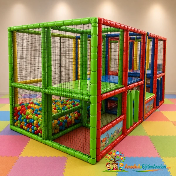 Kreşler İçin Soft Play Top Havuzu 400x200x200 cm