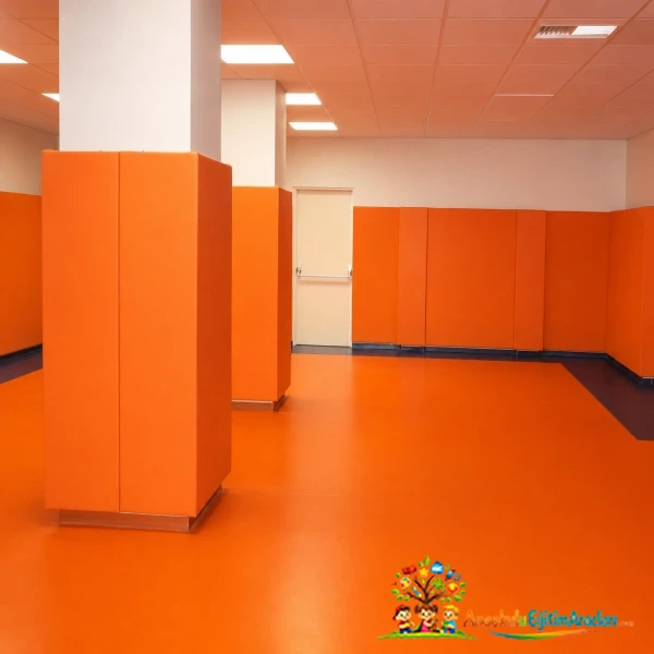 Anaokulu ve Kreş İçin Suntalam Tabanlı Sünger Duvar Kaplama 3 cm