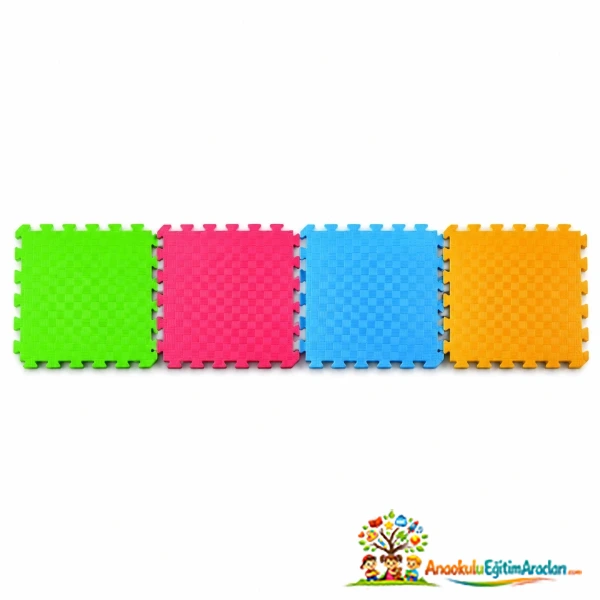 Tatami EVA Yer Minderi 50x50x13 mm – Anaokulu ve Oyun Alanı Zemin Matı